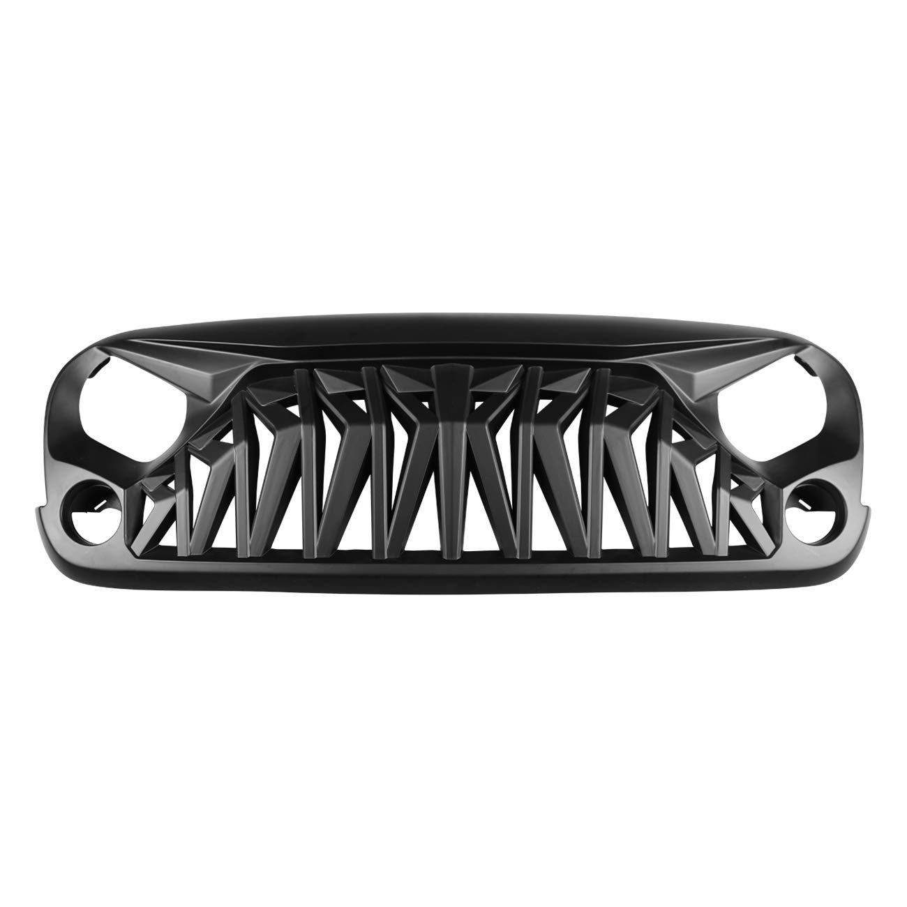 Amazon | ICARS シャークフロントグリル 2007-2018 Jeep Wrangler JK